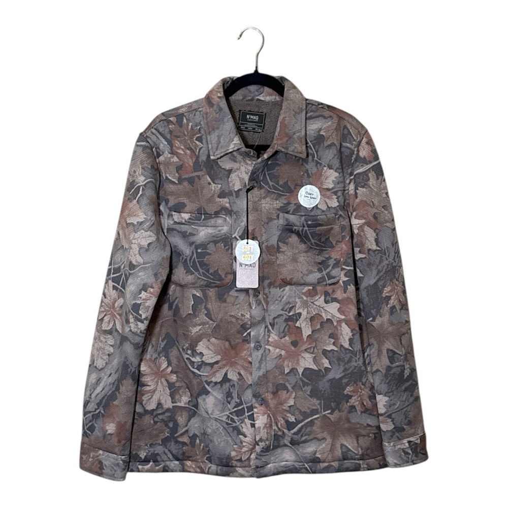 NoMAD Burton Camo Sherpa,Size M,100% Polyester,NWT